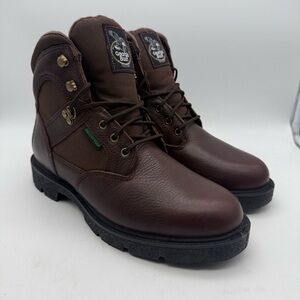 BRAND NEW Georgia Boot G106 Waterproof Oil Resistant Leather Work Boot Size 9 M